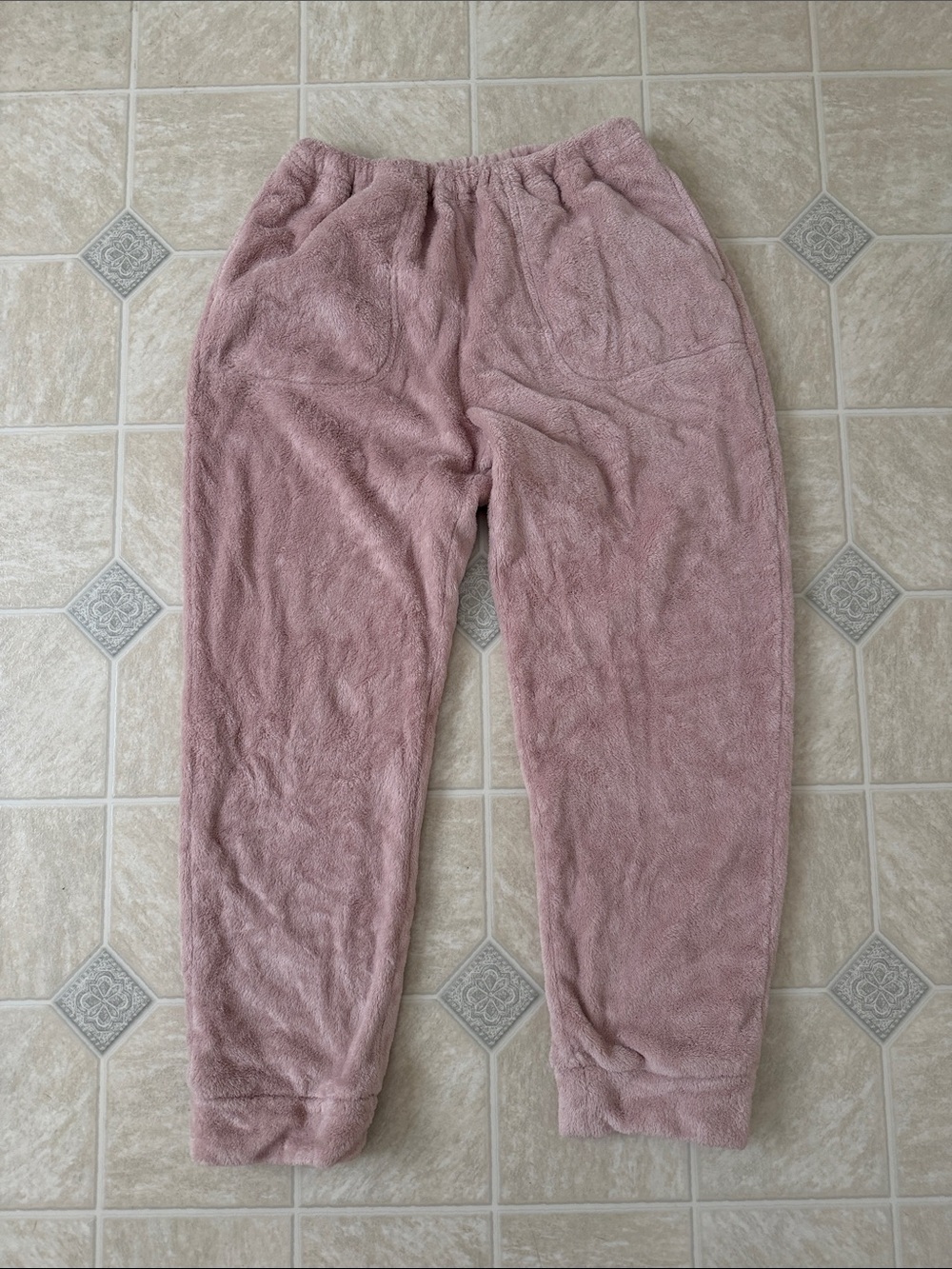 Fuzzy Pink Pants